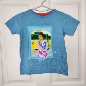 Girls Piccolina Trailblazers Rosa Parks Civil Righta Activist T-shirt Blue